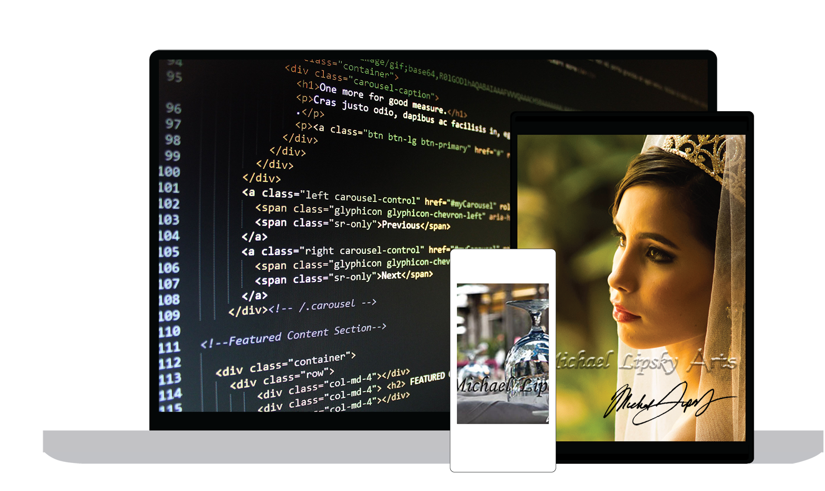 custom web design picture
